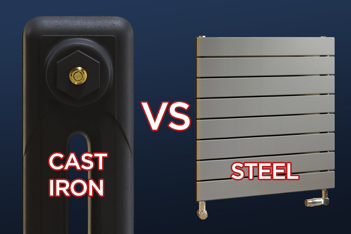 Cast iron vs steel radiators
